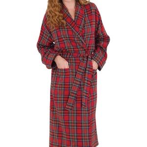 Pajamagram Red Plaid Robe